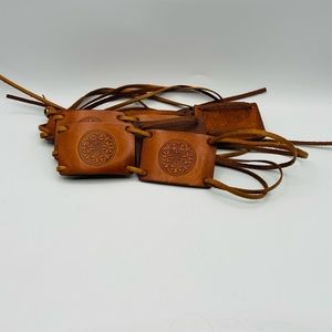 Leather belt